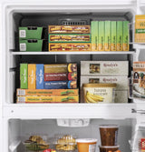 GE 29.8-Inch 19.2 Cu. Ft. Garage Ready Top-Freezer Refrigerator - Fingerprint Resistant Stainless (GTS19KYNRFS)
