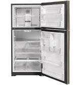 GE 21.9 Cu. Ft. Garage Ready Top-Freezer Refrigerator - Slate (GTS22KMNRES)