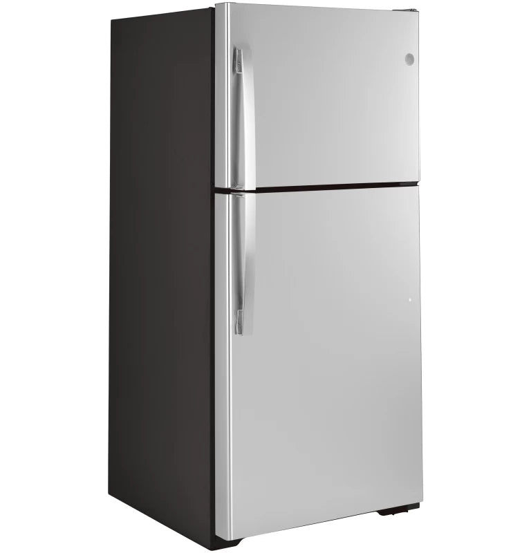 GE 21.9 Cu. Ft. Top-Freezer Refrigerator - Gray (GTS22KYNRFS)