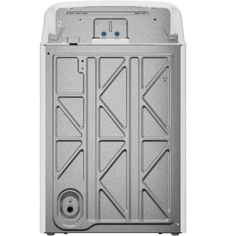 GE 4.0 cu. ft. Capacity Washer with Stainless Steel Basket and Water Level Control - White (GTW220ACWWW)