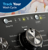 GE 4.0 cu. ft. Capacity Washer with Stainless Steel Basket and Water Level Control? -  (GTW220ACWWW)