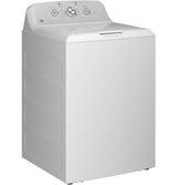 GE  4.3 cu. ft. Capacity Washer with Stainless Steel Basket,Cold Plus and Water Level Control - White w/ Silver Matte Backsplash (GTW385ASWWS)