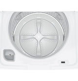 GE  4.6 cu. ft. Capacity Washer with Stainless Steel Basket - White on White with Silver Backsplash (GTW500ASNWS)