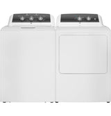 GE  4.3 cu. ft. Capacity Washer with Stainless Steel Basket,5-yr Limited Warranty - White with Black Stainless Backsplash (GTW525ACWWB)