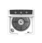 GE  4.3 cu. ft. Capacity Washer with Stainless Steel Basket,5-yr Limited Warranty - White with Black Stainless Backsplash (GTW525ACWWB)