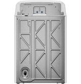 GE  4.3 cu. ft. Capacity Washer with Stainless Steel Basket,5-yr Limited Warranty - White with Black Stainless Backsplash (GTW525ACWWB)