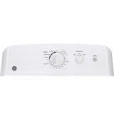 GE 6.2 cu. ft. capacity aluminized alloy drum gas dryer - White (GTX22GASKWW)