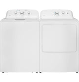GE 6.2 cu. ft. Capacity Electric?Dryer?with Up To 120 ft. Venting and Shallow Depth? - White (GTX33EASKWW)