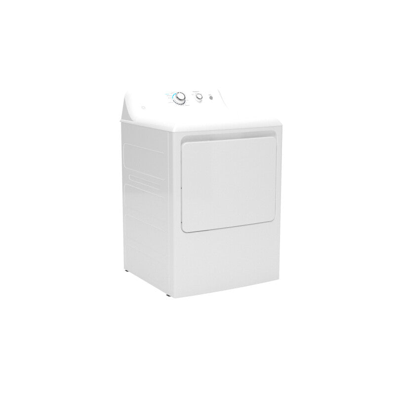 GE 6.2 cu. ft. Capacity Electric?Dryer?with Up To 120 ft. Venting and Shallow Depth? - White (GTX33EASKWW)