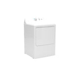 GE 6.2 cu. ft. Capacity Electric?Dryer?with Up To 120 ft. Venting and Shallow Depth? - White (GTX33EASKWW)