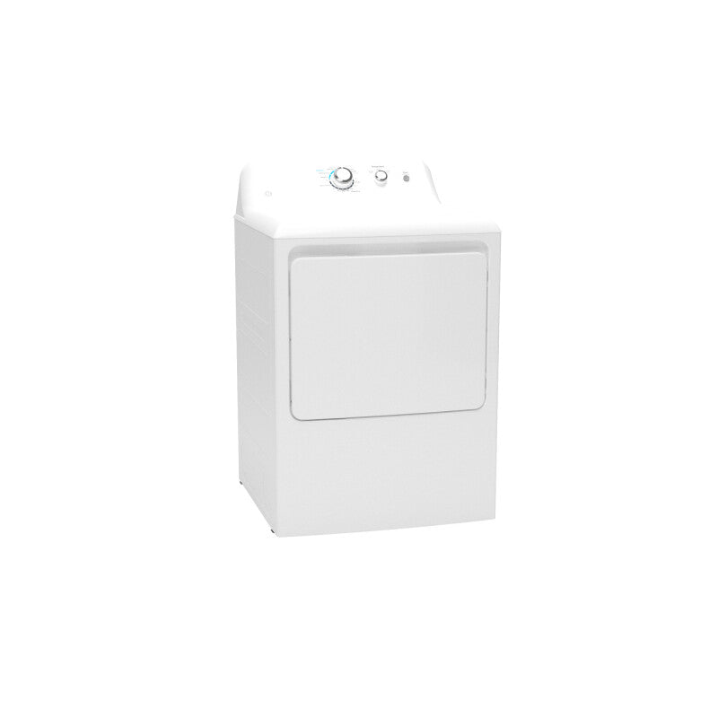 GE 6.2 cu. ft. Capacity Electric?Dryer?with Up To 120 ft. Venting and Shallow Depth? - White (GTX33EASKWW)
