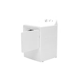 GE 6.2 cu. ft. Capacity Electric?Dryer?with Up To 120 ft. Venting and Shallow Depth? - White (GTX33EASKWW)