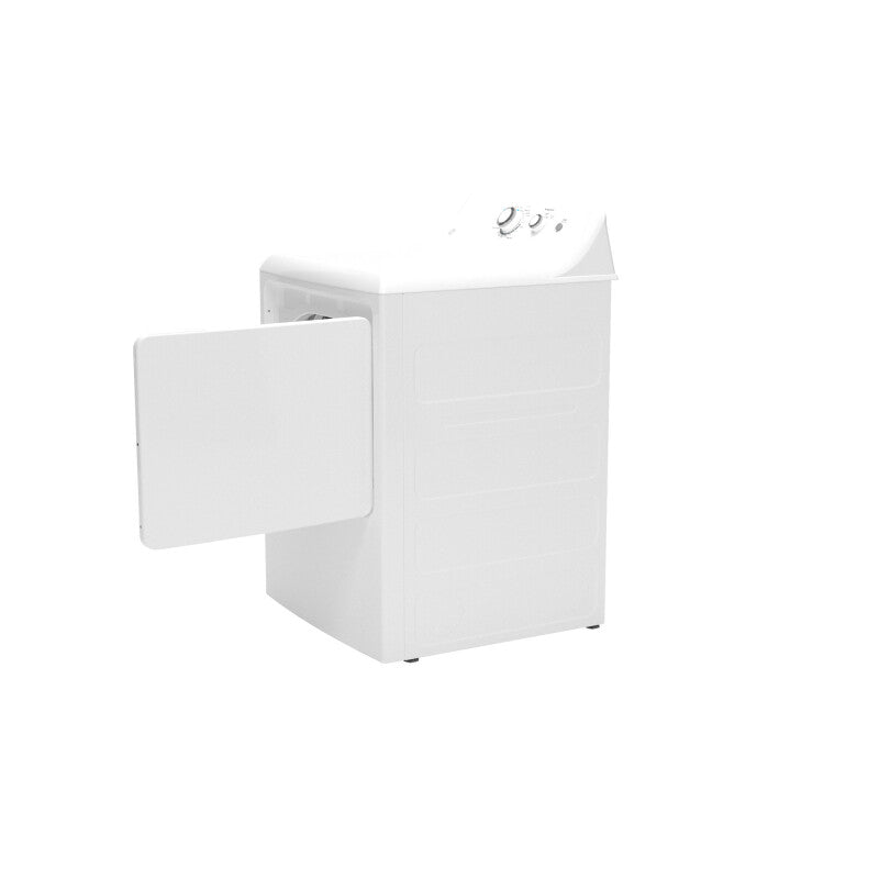 GE 6.2 cu. ft. Capacity Electric?Dryer?with Up To 120 ft. Venting and Shallow Depth? - White (GTX33EASKWW)