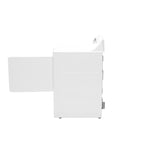 GE 6.2 cu. ft. Capacity Electric?Dryer?with Up To 120 ft. Venting and Shallow Depth? - White (GTX33EASKWW)