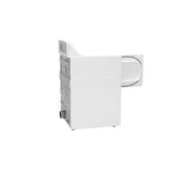 GE 6.2 cu. ft. Capacity Electric?Dryer?with Up To 120 ft. Venting and Shallow Depth? - White (GTX33EASKWW)