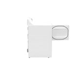 GE 6.2 cu. ft. Capacity Electric?Dryer?with Up To 120 ft. Venting and Shallow Depth? - White (GTX33EASKWW)
