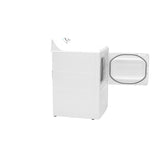 GE 6.2 cu. ft. Capacity Electric?Dryer?with Up To 120 ft. Venting and Shallow Depth? - White (GTX33EASKWW)