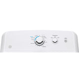 GE  6.2 cu. ft. Capacity Gas Dryer with Up To 120 ft. Venting and Shallow Depth - White (GTX33GASKWW)