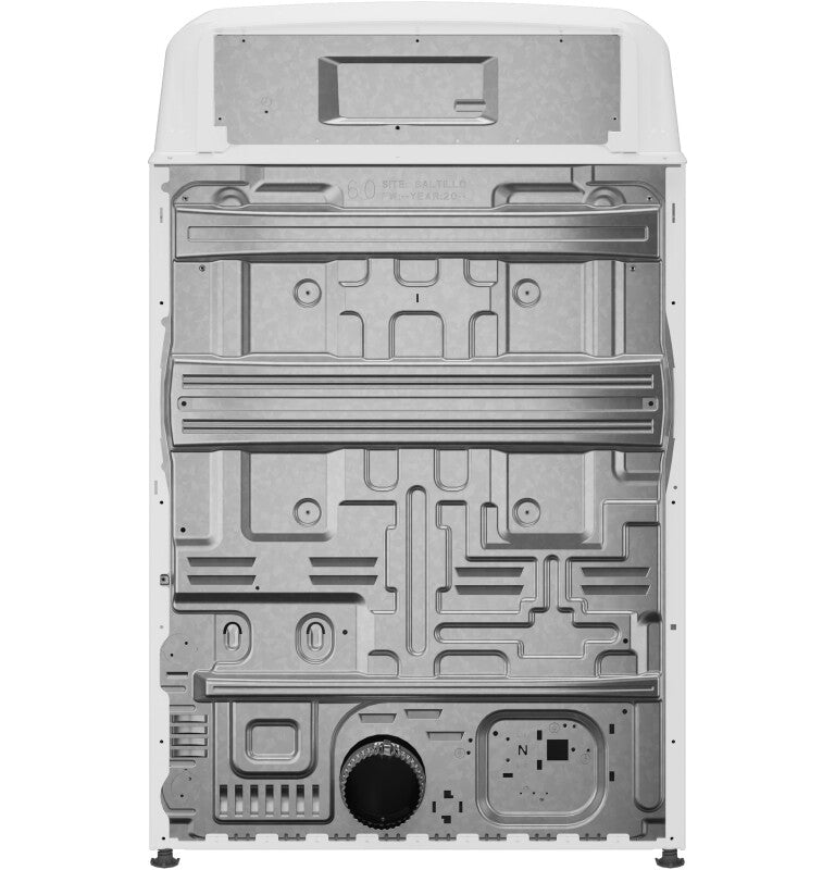 GE  6.2 cu. ft. Capacity Gas Dryer with Up To 120 ft. Venting and Shallow Depth - White (GTX33GASKWW)