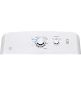 GE 6.2 cu. ft. Capacity Gas Dryer with Up To 120 ft. Venting and Shallow Depth - White (GTX33GASKWW)