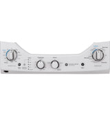 GE Unitized Spacemaker 2.3 cu. ft. Capacity Washer with Stainless Steel Basket and 4.4 cu. ft. Capacity Electric Dryer - White (GUD24ESSMWW)