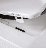 GE  Unitized Spacemaker 2.3 cu. ft. Capacity Washer with Stainless Steel Basket and 4.4 cu. ft. Capacity Gas Dryer - White on White (GUD24GSSMWW)