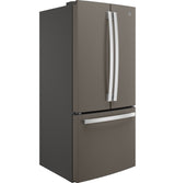 GE  18.6 Cu. Ft. Counter-Depth French-Door Refrigerator - Fingerprint Resistant Slate (GWE19JMLES)