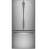 GE  18.6 Cu. Ft. Counter-Depth French-Door Refrigerator - Fingerprint Resistant Stainless Steel (GWE19JYLFS)
