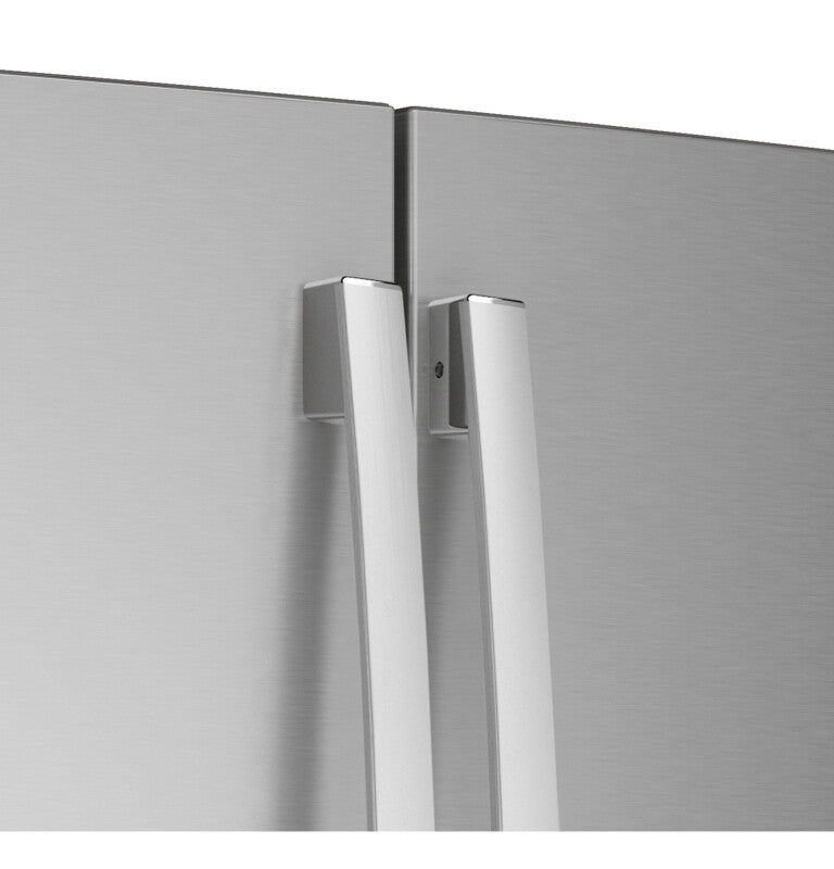 GE 23.1 Cu. Ft. Counter-Depth Fingerprint Resistant French-Door Refrigerator - Gray (GWE23GYNFS)