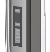 GE  23.1 Cu. Ft. Counter-Depth Fingerprint Resistant French-Door Refrigerator - Fingerprint Resistant Stainless Steel (GWE23GYNFS)