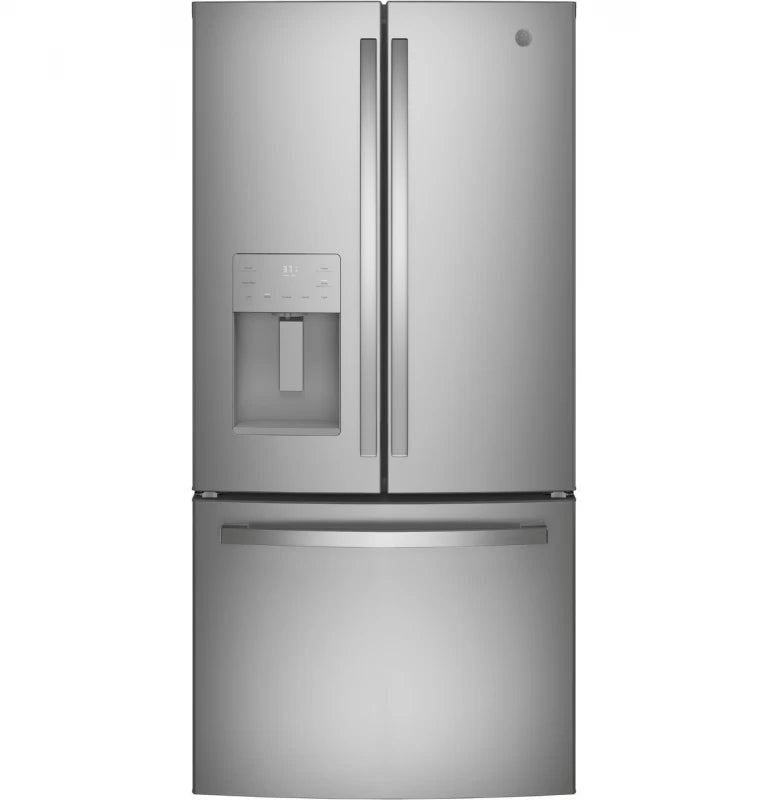 GE 17.5 Cu. Ft. Counter-Depth French-Door Refrigerator - Gray (GYE18JYLFS)