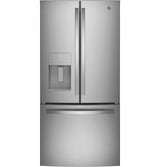 GE 17.5 Cu. Ft. Counter-Depth French-Door Refrigerator - Gray (GYE18JYLFS)