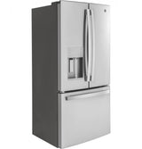 GE 17.5 Cu. Ft. Counter-Depth French-Door Refrigerator - Gray (GYE18JYLFS)