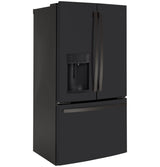 GE 22.1 Cu. Ft. Counter-Depth French-Door Refrigerator - Black (GYE22GENDS)