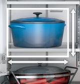 GE 22.1 Cu. Ft. Counter-Depth Fingerprint Resistant French-Door Refrigerator - Stainless Steel (GYE22GYNFS)