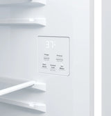 GE  23.6 Cu. Ft. Counter-Depth Side-By-Side Refrigerator with Extra Tall Dispenser and In-Door Icemaker - White (GZE24NGYWW)