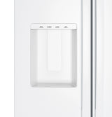 GE  23.6 Cu. Ft. Counter-Depth Side-By-Side Refrigerator with Extra Tall Dispenser and In-Door Icemaker - White (GZE24NGYWW)