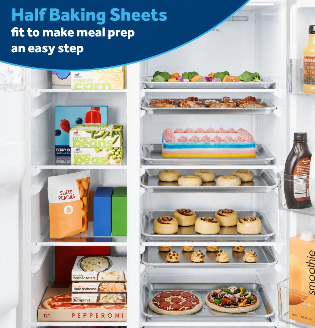 GE  23.6 Cu. Ft. Counter-Depth Side-By-Side Refrigerator with Extra Tall Dispenser and In-Door Icemaker - White (GZE24NGYWW)