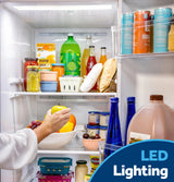 GE  23.6 Cu. Ft. Counter-Depth Side-By-Side Refrigerator with Extra Tall Dispenser and In-Door Icemaker - White (GZE24NGYWW)