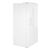 GE  23.6 Cu. Ft. Counter-Depth Side-By-Side Refrigerator with Extra Tall Dispenser and In-Door Icemaker - White (GZE24NGYWW)