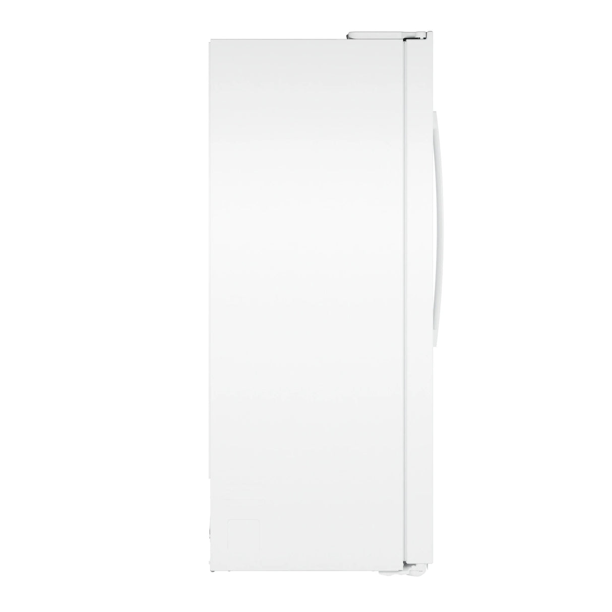 GE  23.6 Cu. Ft. Counter-Depth Side-By-Side Refrigerator with Extra Tall Dispenser and In-Door Icemaker - White (GZE24NGYWW)