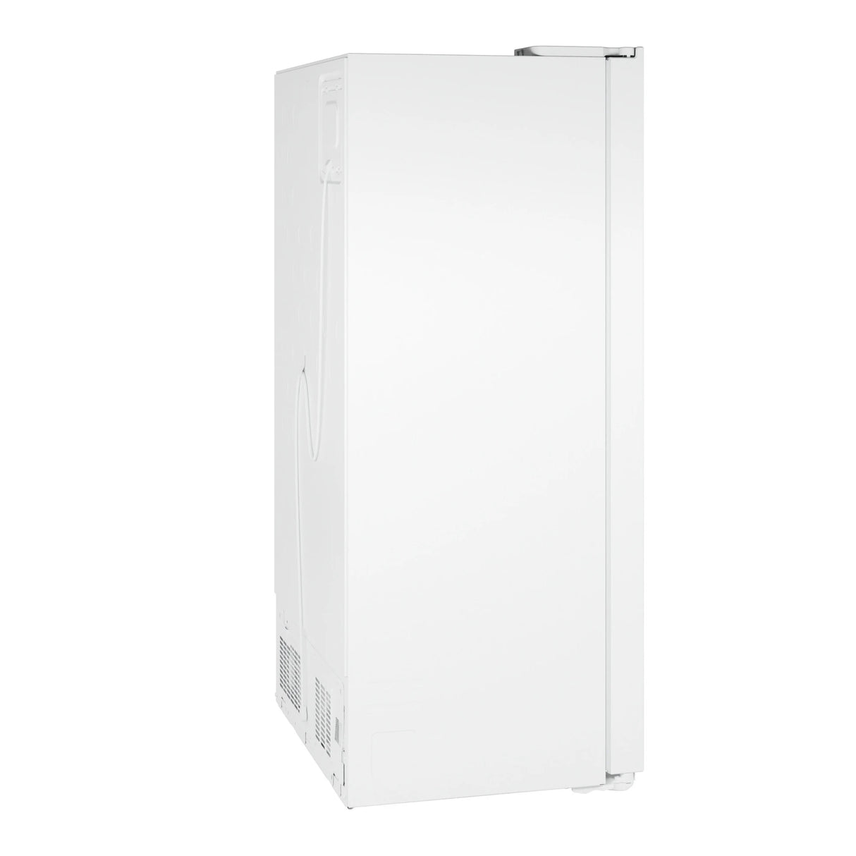 GE  23.6 Cu. Ft. Counter-Depth Side-By-Side Refrigerator with Extra Tall Dispenser and In-Door Icemaker - White (GZE24NGYWW)