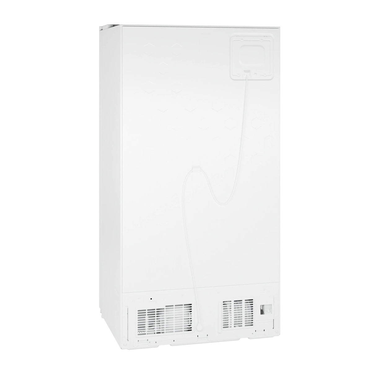 GE  23.6 Cu. Ft. Counter-Depth Side-By-Side Refrigerator with Extra Tall Dispenser and In-Door Icemaker - White (GZE24NGYWW)