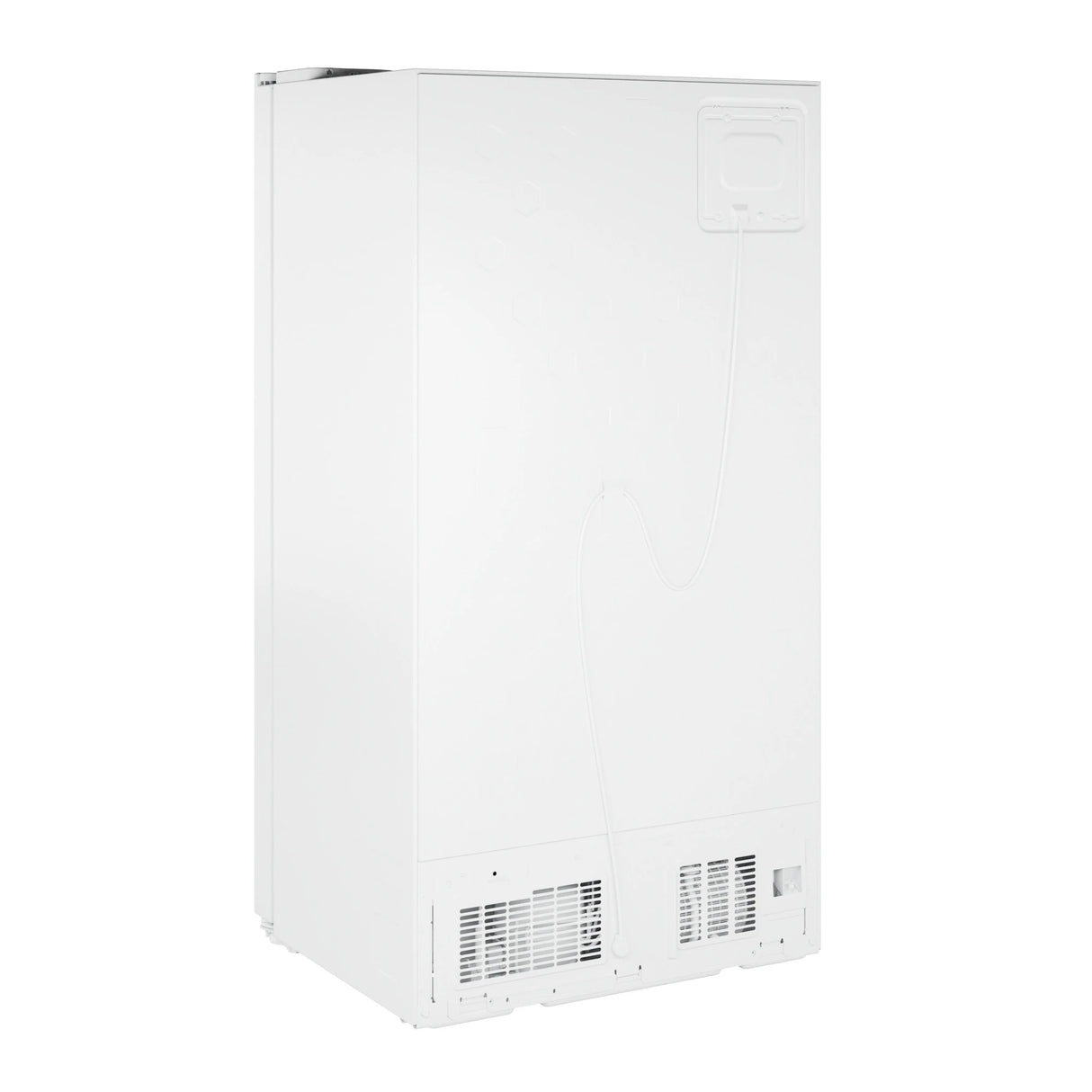 GE  23.6 Cu. Ft. Counter-Depth Side-By-Side Refrigerator with Extra Tall Dispenser and In-Door Icemaker - White (GZE24NGYWW)