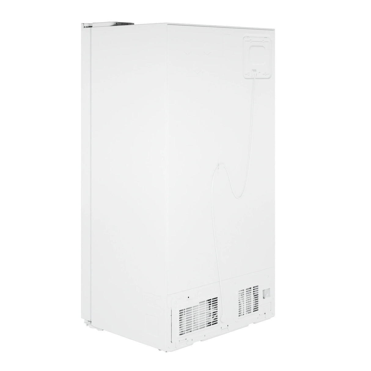 GE  23.6 Cu. Ft. Counter-Depth Side-By-Side Refrigerator with Extra Tall Dispenser and In-Door Icemaker - White (GZE24NGYWW)
