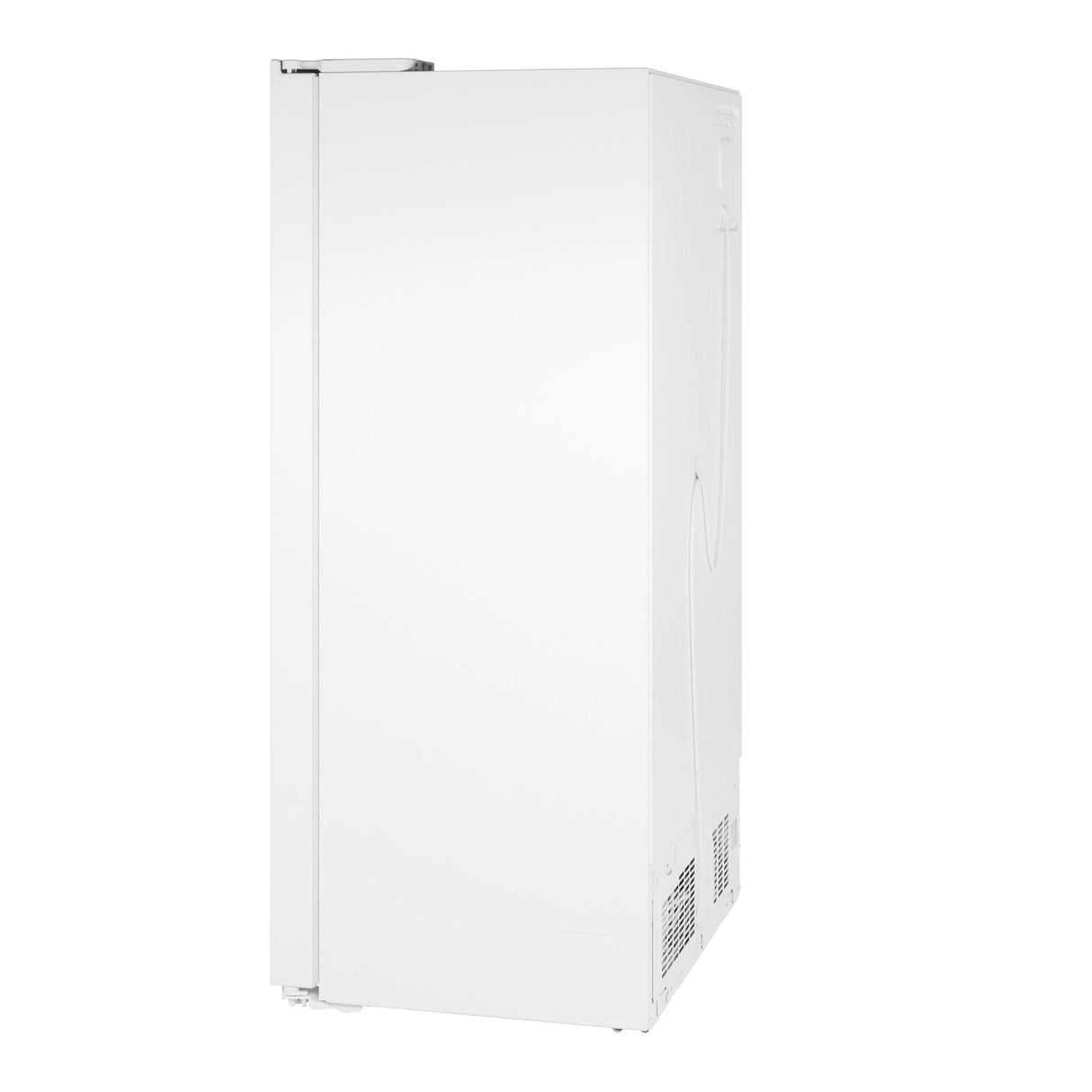 GE  23.6 Cu. Ft. Counter-Depth Side-By-Side Refrigerator with Extra Tall Dispenser and In-Door Icemaker - White (GZE24NGYWW)