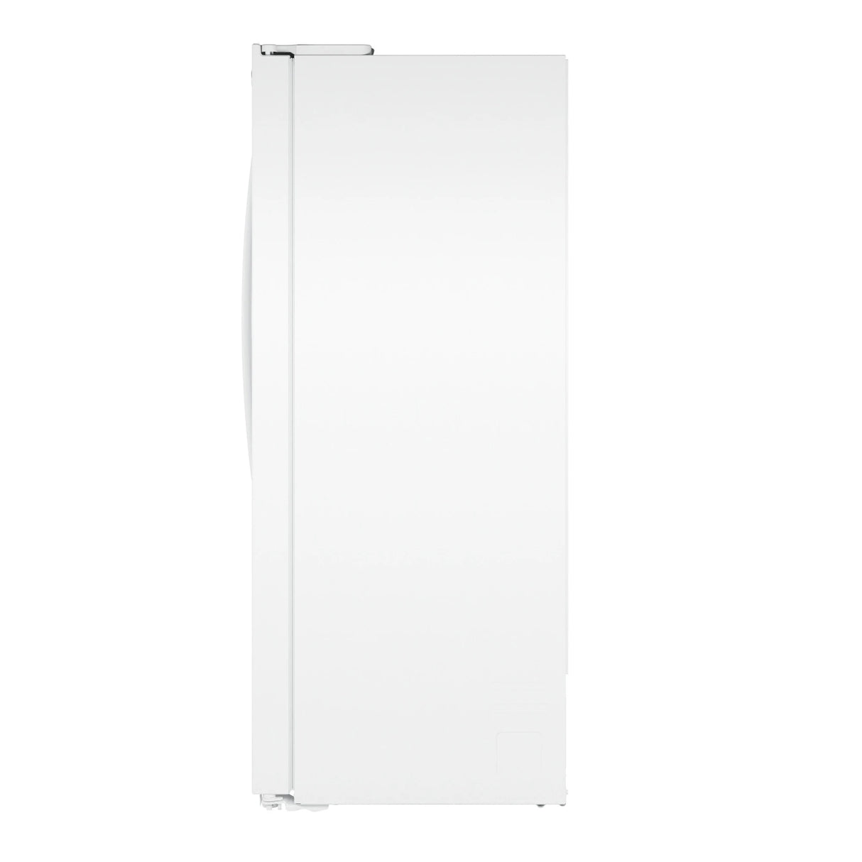 GE  23.6 Cu. Ft. Counter-Depth Side-By-Side Refrigerator with Extra Tall Dispenser and In-Door Icemaker - White (GZE24NGYWW)
