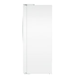 GE  23.6 Cu. Ft. Counter-Depth Side-By-Side Refrigerator with Extra Tall Dispenser and In-Door Icemaker - White (GZE24NGYWW)
