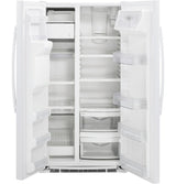 GE  21.9 Cu. Ft. Counter-Depth Side-By-Side Refrigerator - White (GZS22DGJWW)