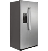 GE 21.9 Cu. Ft. Counter-Depth Side-By-Side Refrigerator - Gray (GZS22DSJSS)